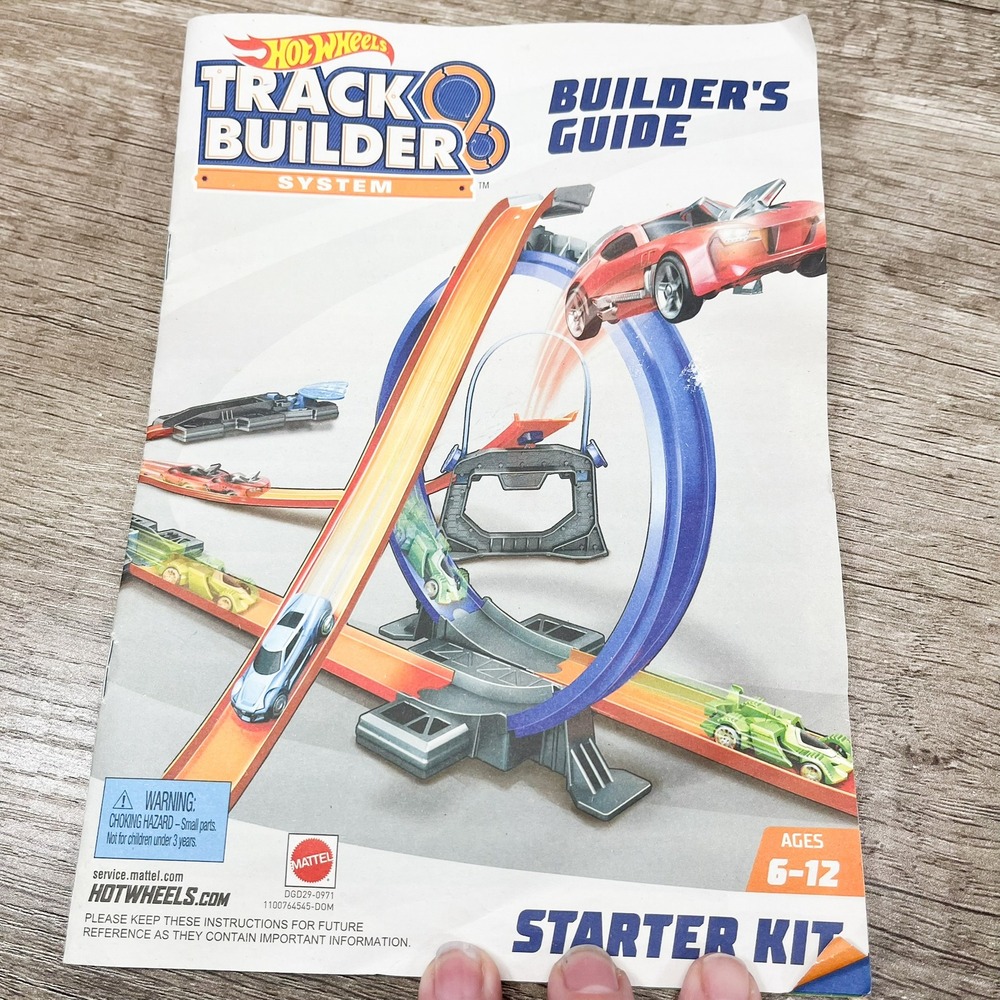 Hot Wheels Action Rebound Racer (complete) and Track Builder System pieces - Picture 4 of 8
